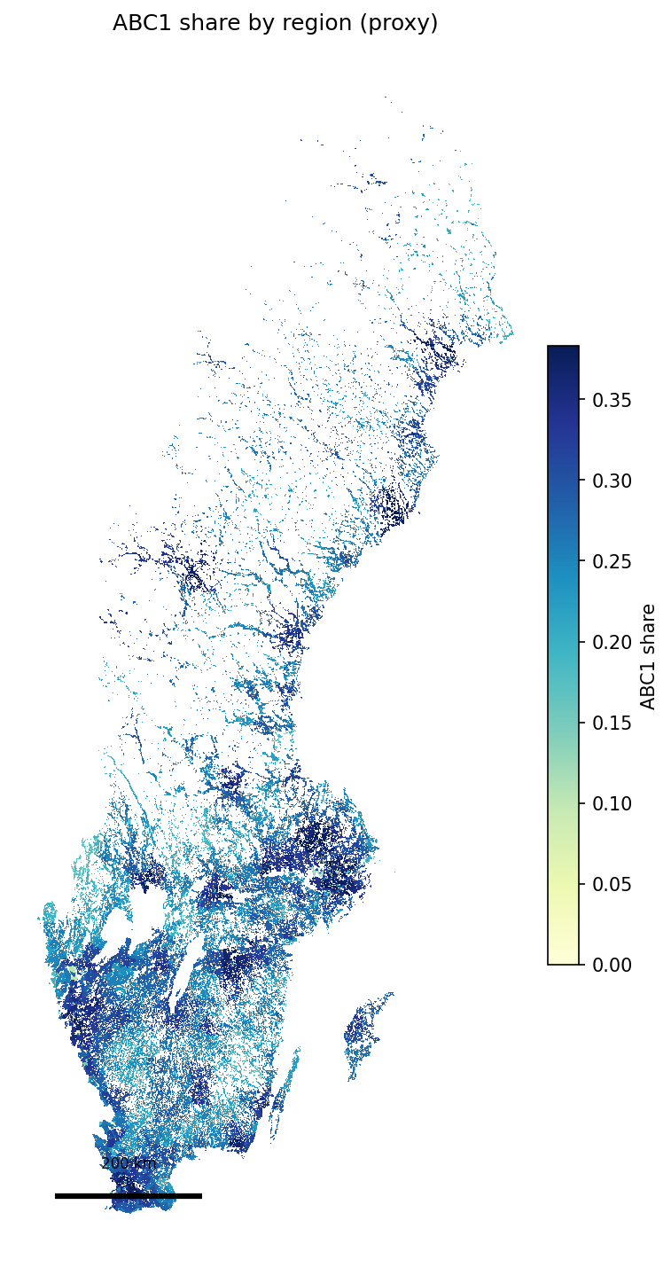 OOH audience segments map